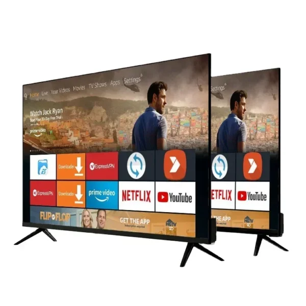 Regular TVs accept custom logos OEM Android TVs 4K smart TVs 50 55 65 75 85 inch unbreakable LED TVs