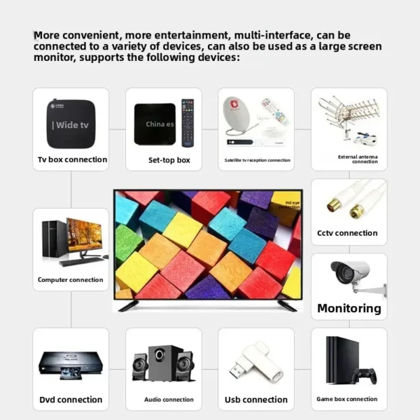 High Definition Smart Voice TV Liquid Crystal Display 50 Inch 65 Inch 70 Inch 75 Inch 85 Inch 95 Inch Home Use Appliances