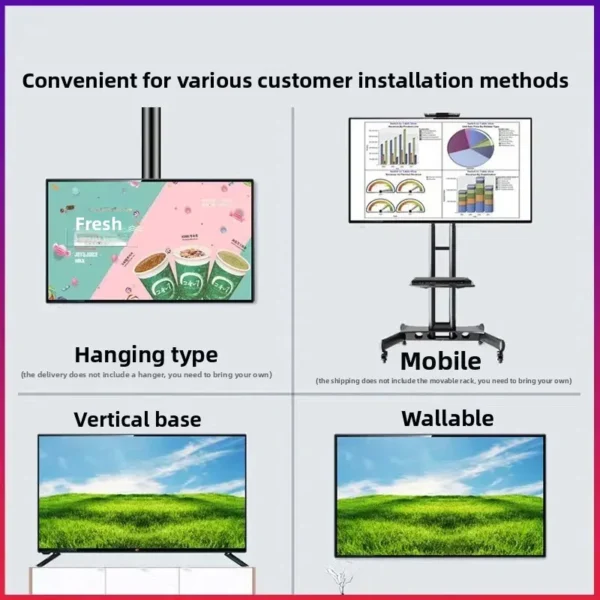 Second image of High Definition Smart Voice TV Liquid Crystal Display 50 Inch 65 Inch 70 Inch 75 Inch 85 Inch 95 Inch Home Use Appliances